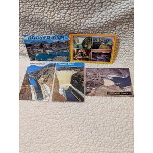 Vintage Hoover dam unused post cards